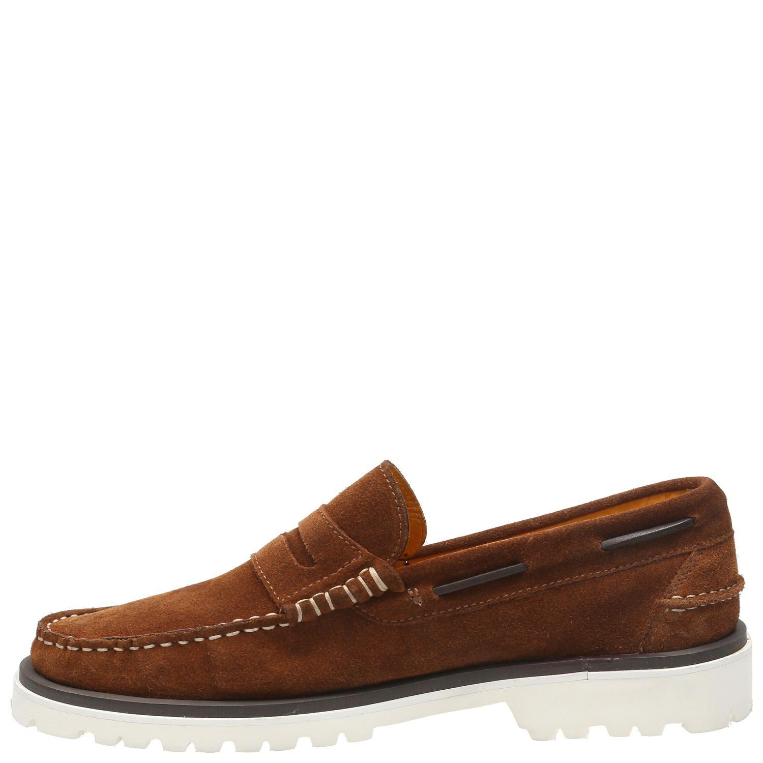 Zapato Cuero Hombre Piave Café-5