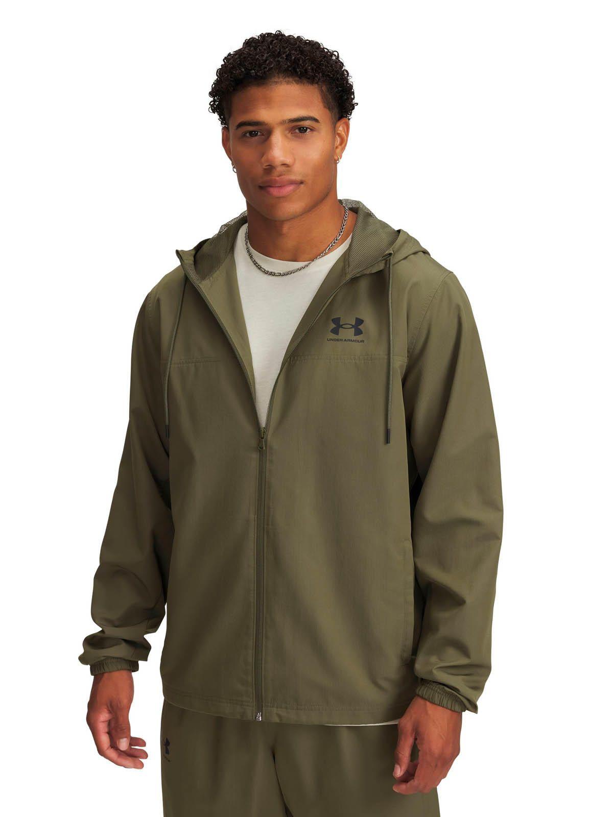 Cortaviento Lifestyle para hombre Rival Woven Verde -0