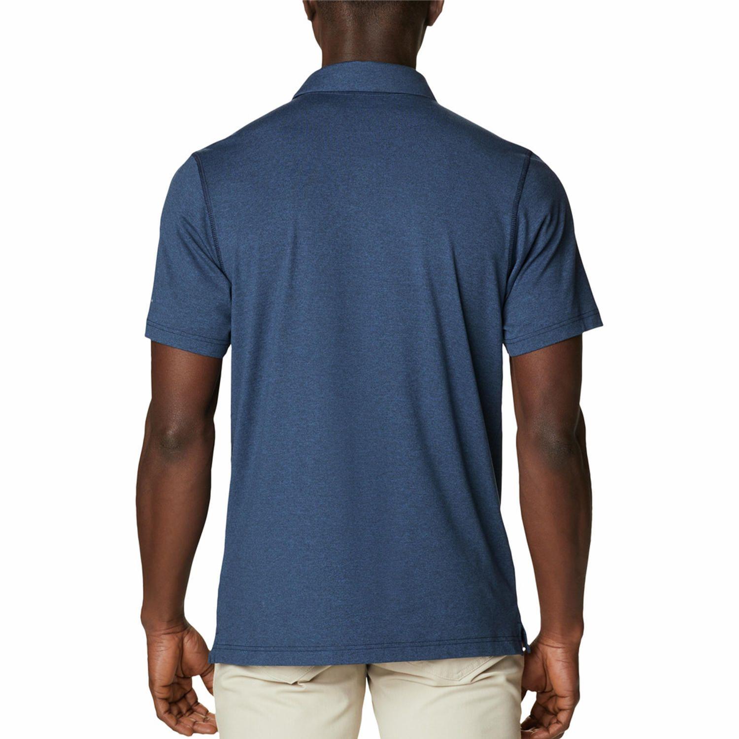 Polera M/C Hombre Tech Trail Polo Azul-2