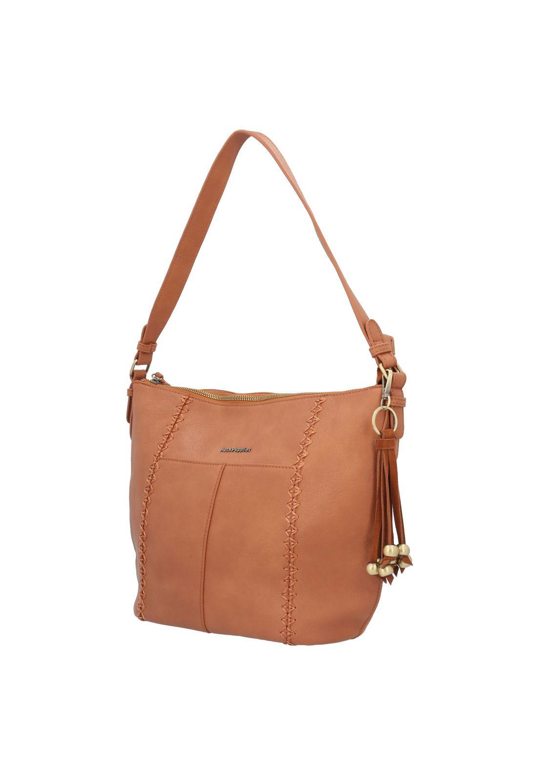 Cartera Mujer Stacey Hobo Café-1