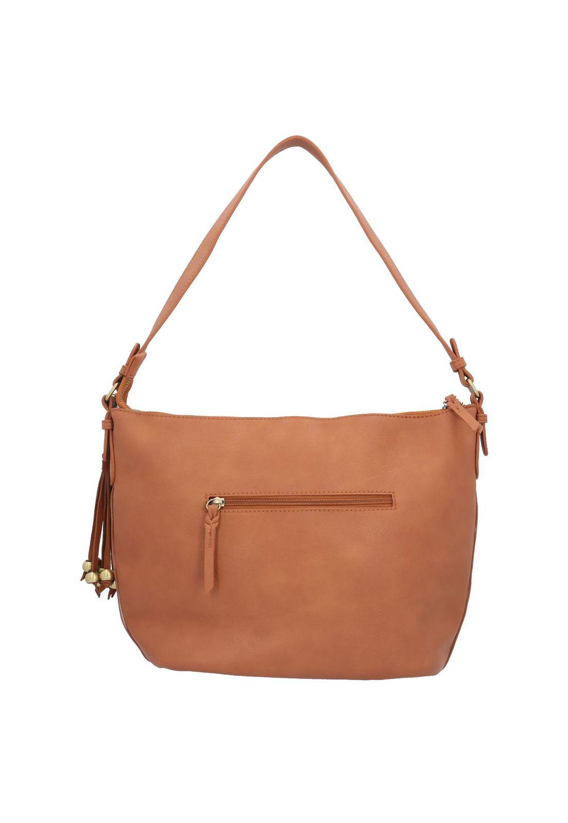 Cartera Mujer Stacey Hobo Café-2