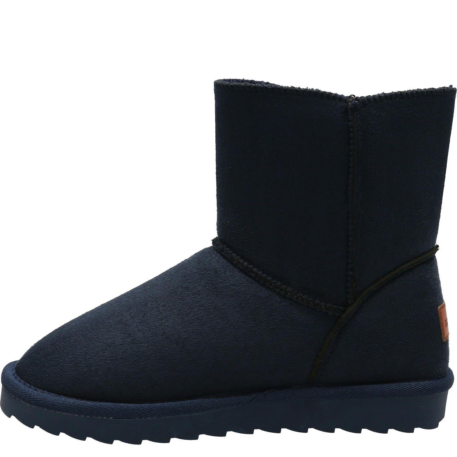 Botín Mujer Delle Azul-4