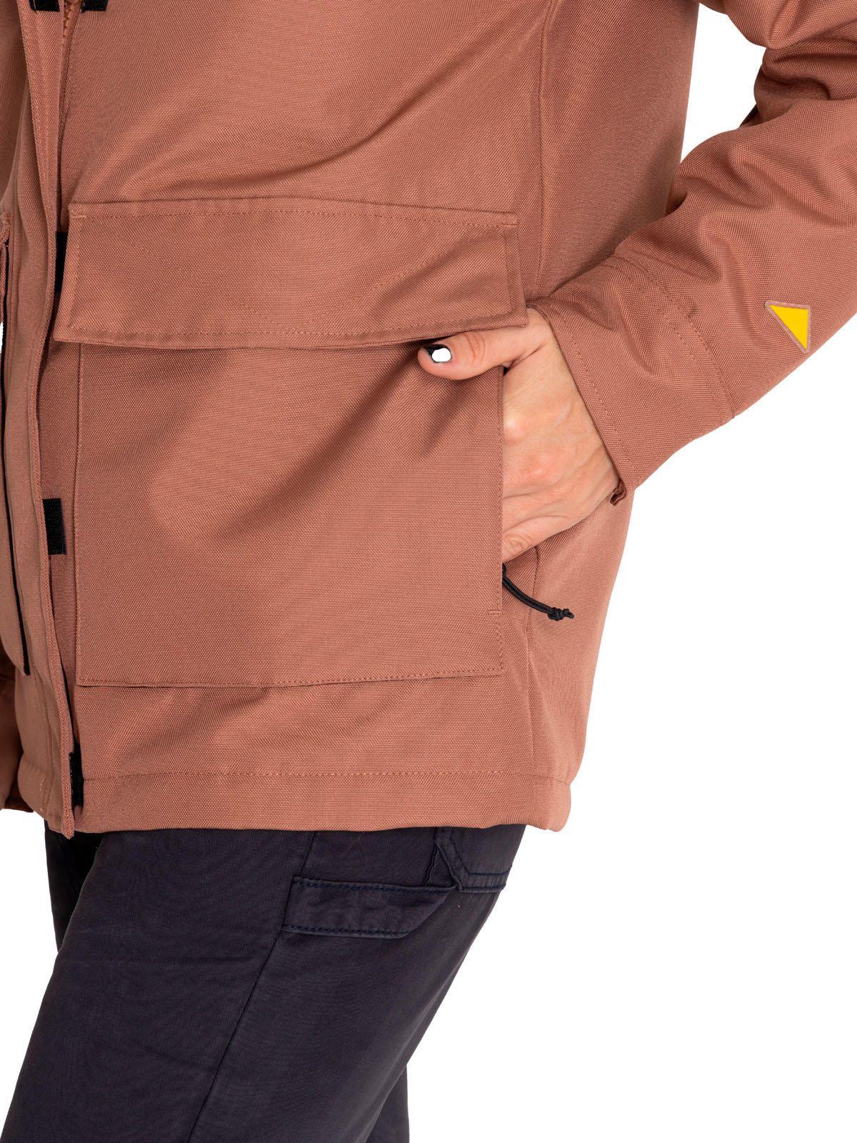 Chaqueta Mujer Mediumweight Insulated Hooded Gris-6