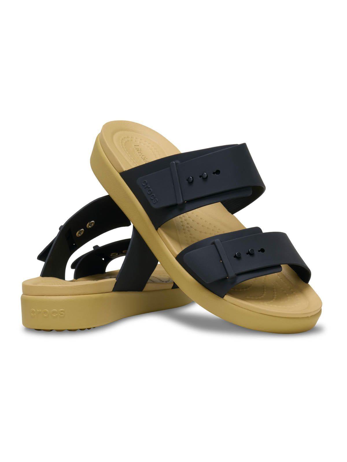 Sandalia Mujer Brooklyn Buckle Low Negro-3