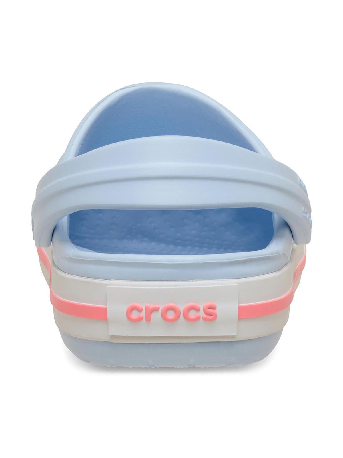Zueco Niños Pequeños Crocband Clog T Celeste-4