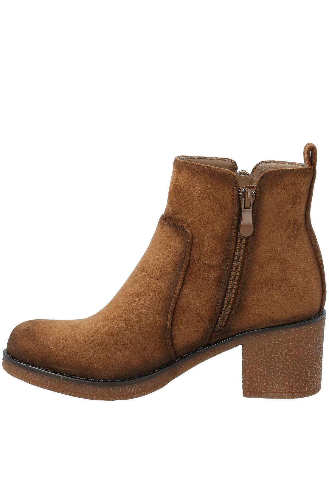 Botin Mujer Duncan Café-4