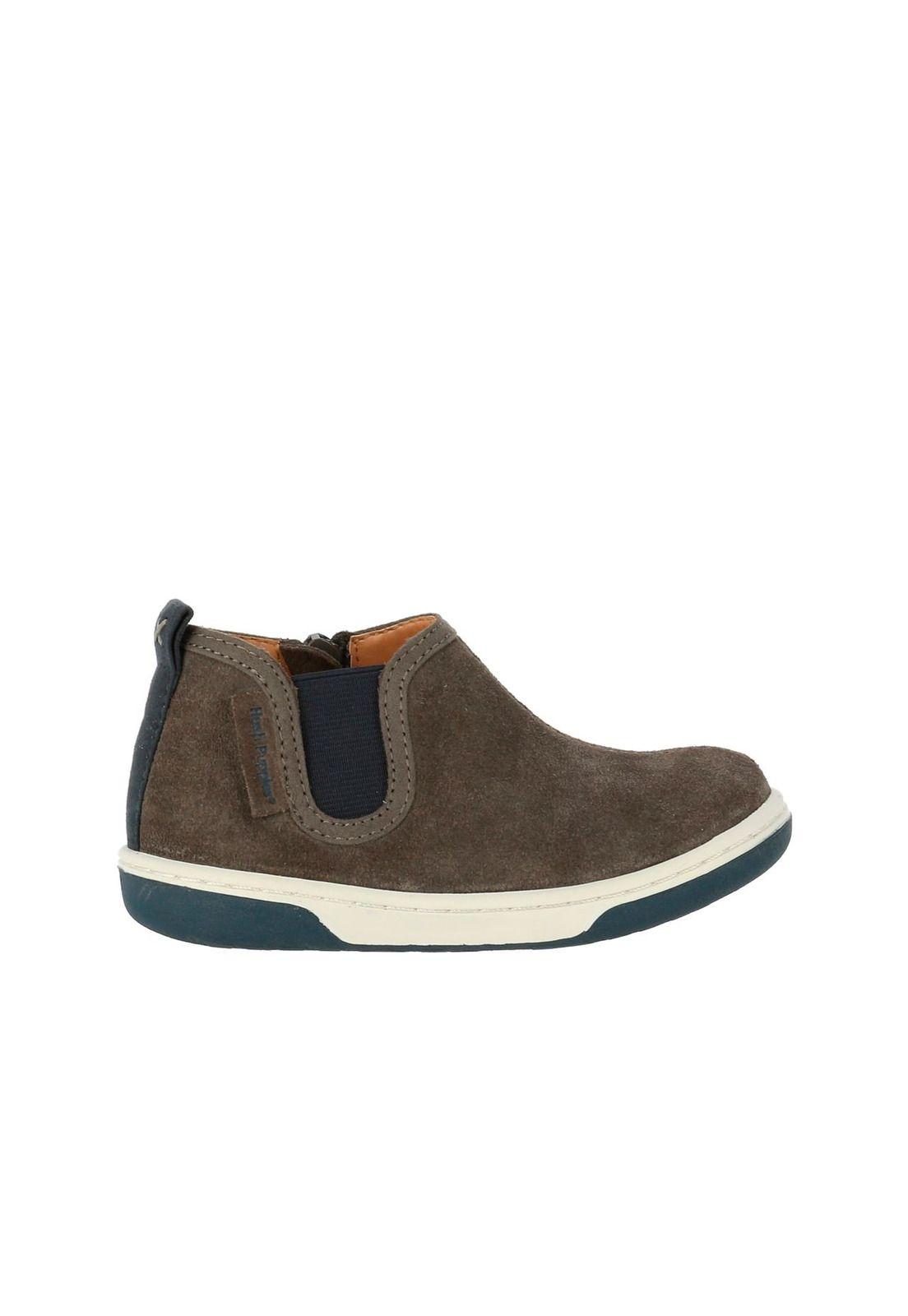 Zapato Cuero Paki Gris-2