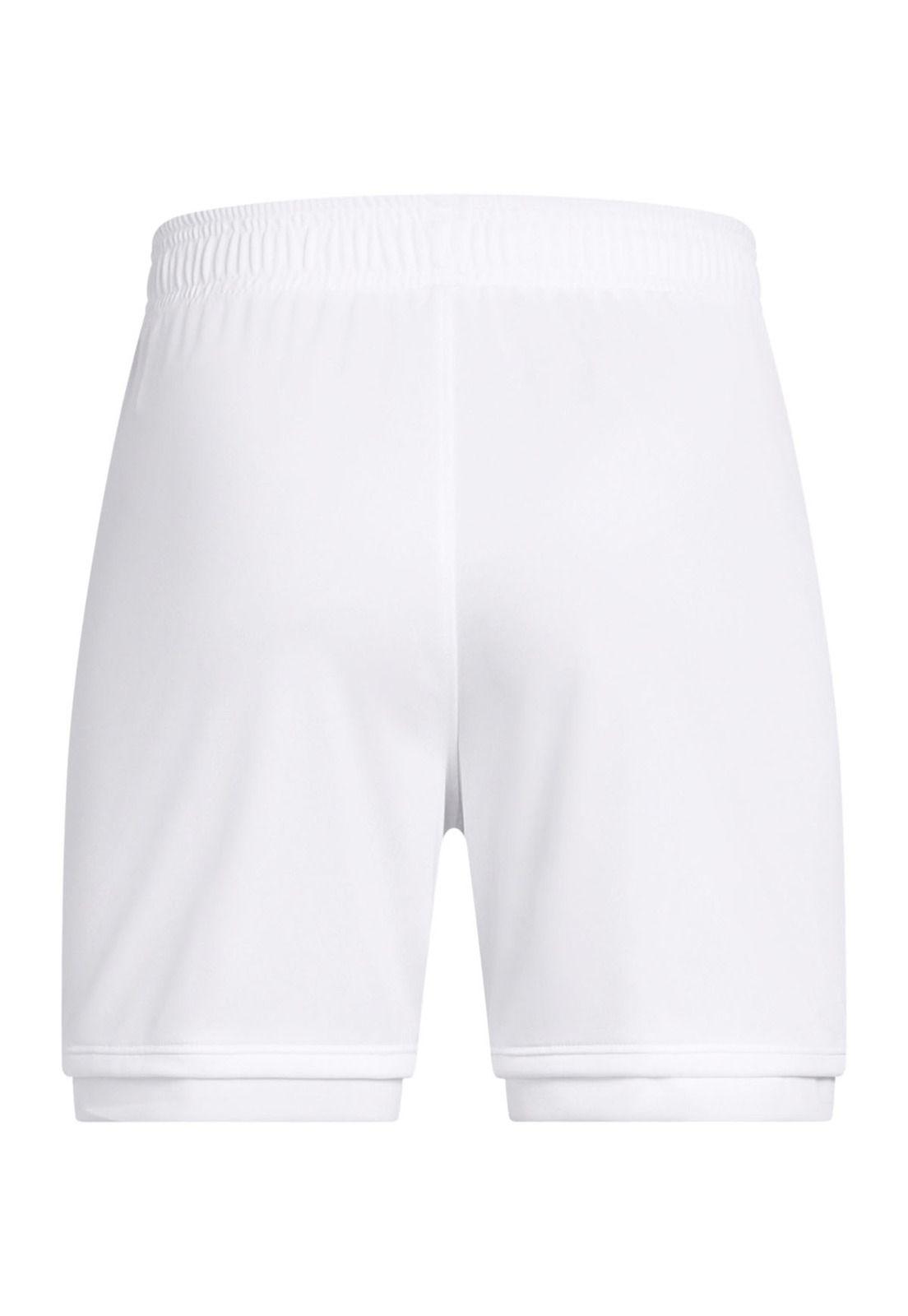 Short Ua Challenger Blanco Para Niño-1
