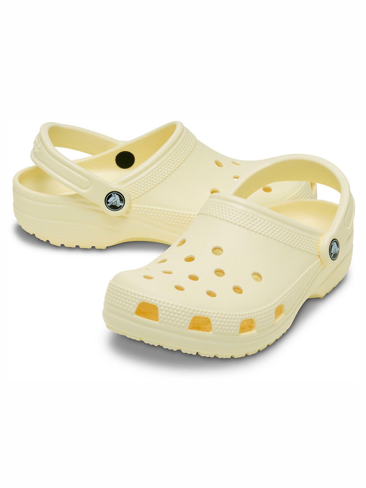 Zueco Mujer Classic Clog Amarillo-1