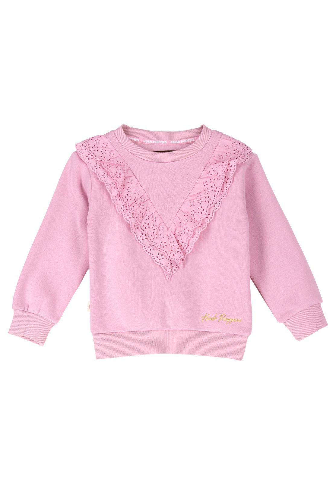 Polerón Niña Dinna Rosado-0
