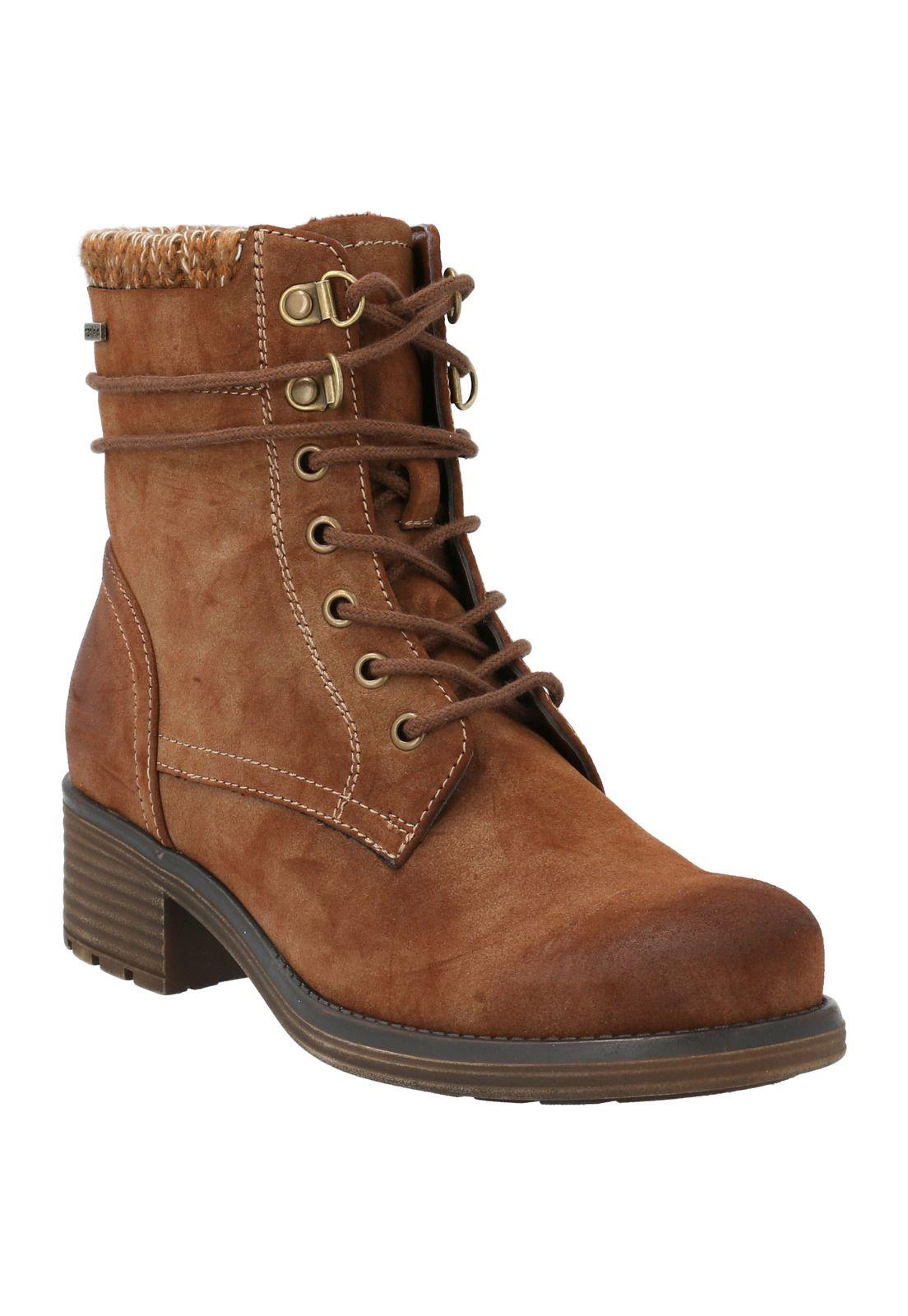 Botin Mujer Lois Café-0