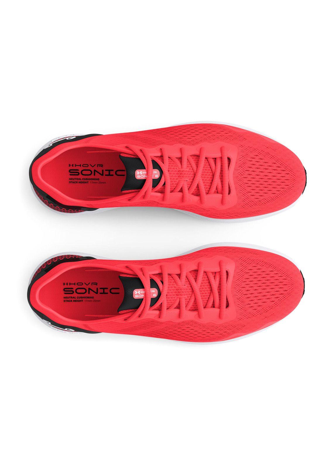 Zapatilla run UA HOVR Sonic 6 hombre Rojo-4