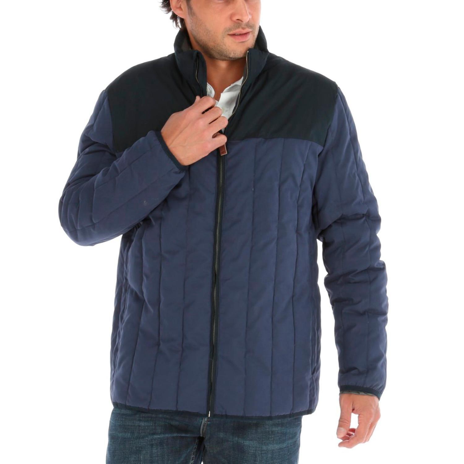 Parka Stitching Rockford Azul-0