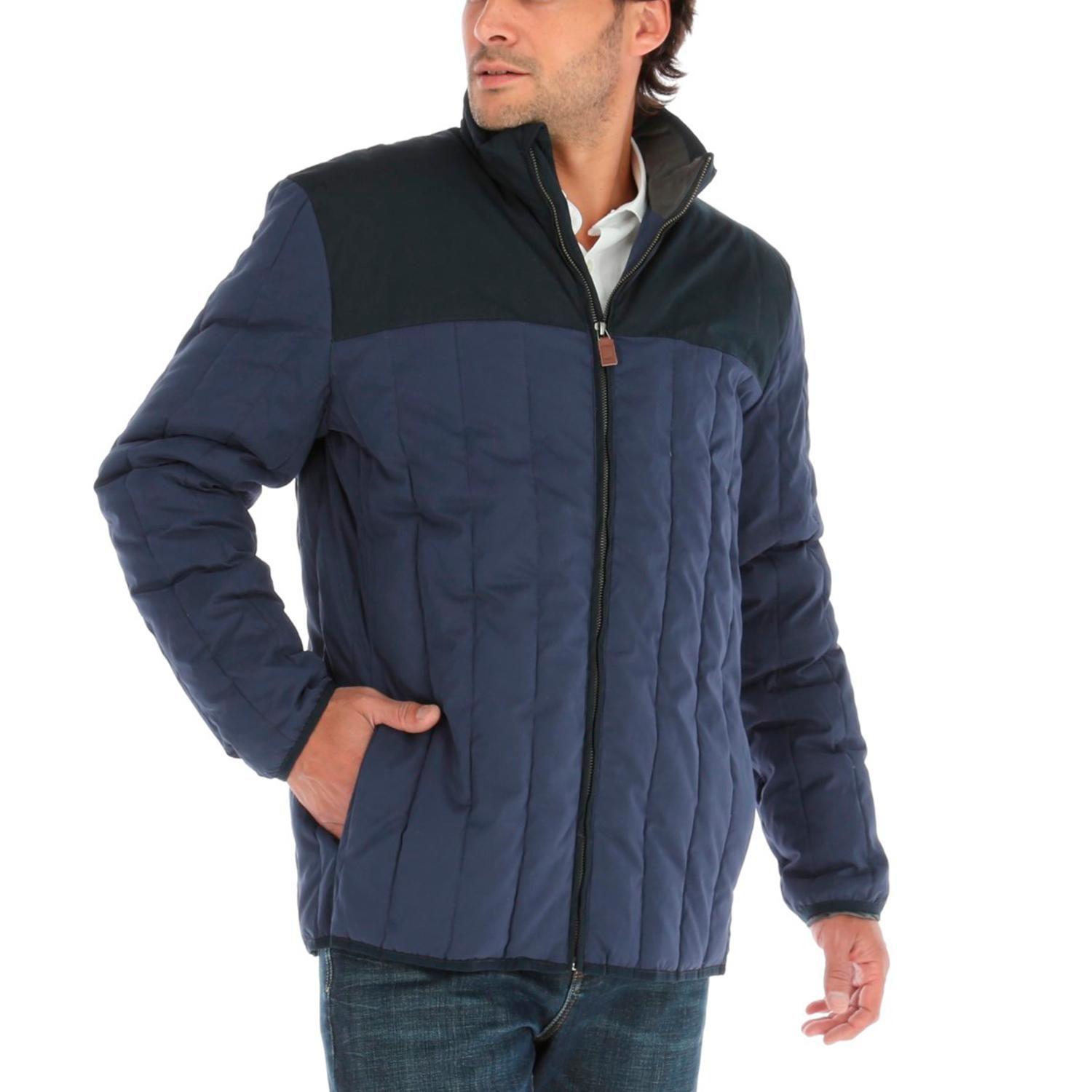 Parka Stitching Rockford Azul-3