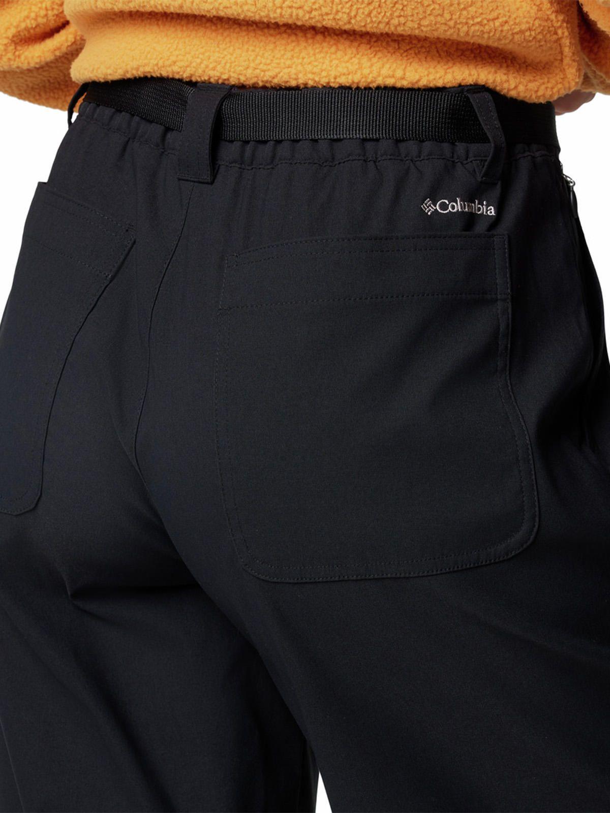 Pantalón Mujer Brea Falls Nylon Negro-5