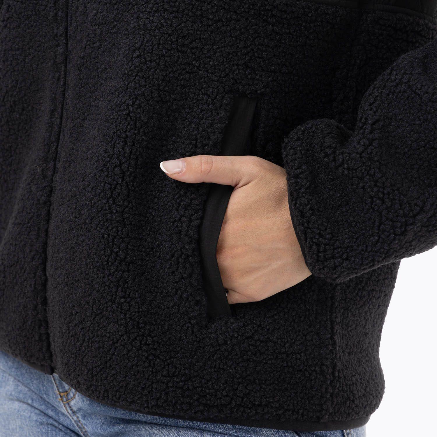 Polar Mujer Nordic Sherpa Negro-7