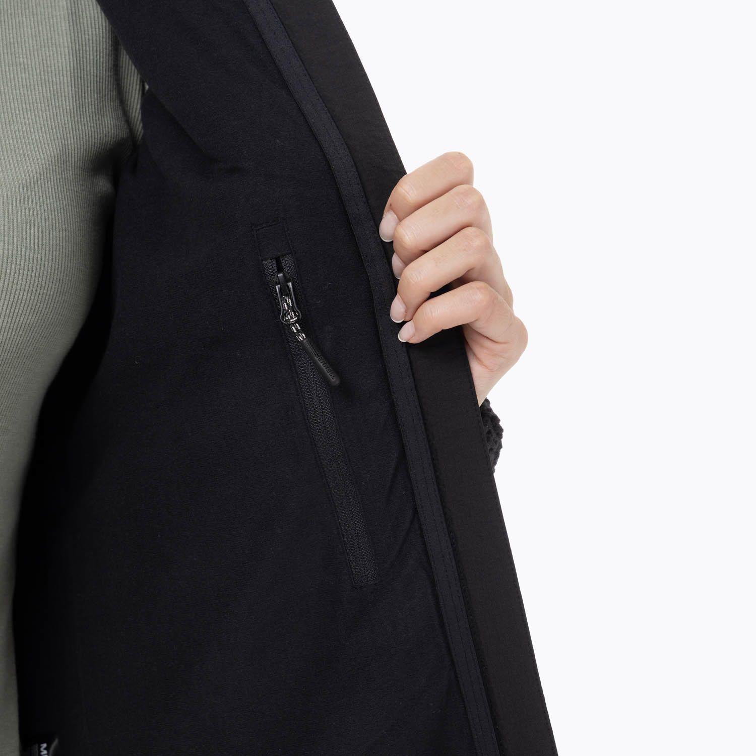 Polar Mujer Nordic Sherpa Negro-8