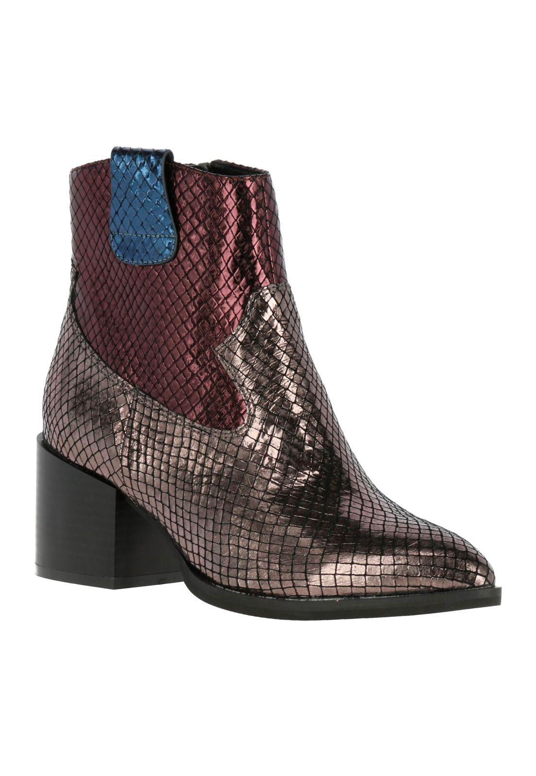 Zapato Cuero Mujer Jones Multicolor-0