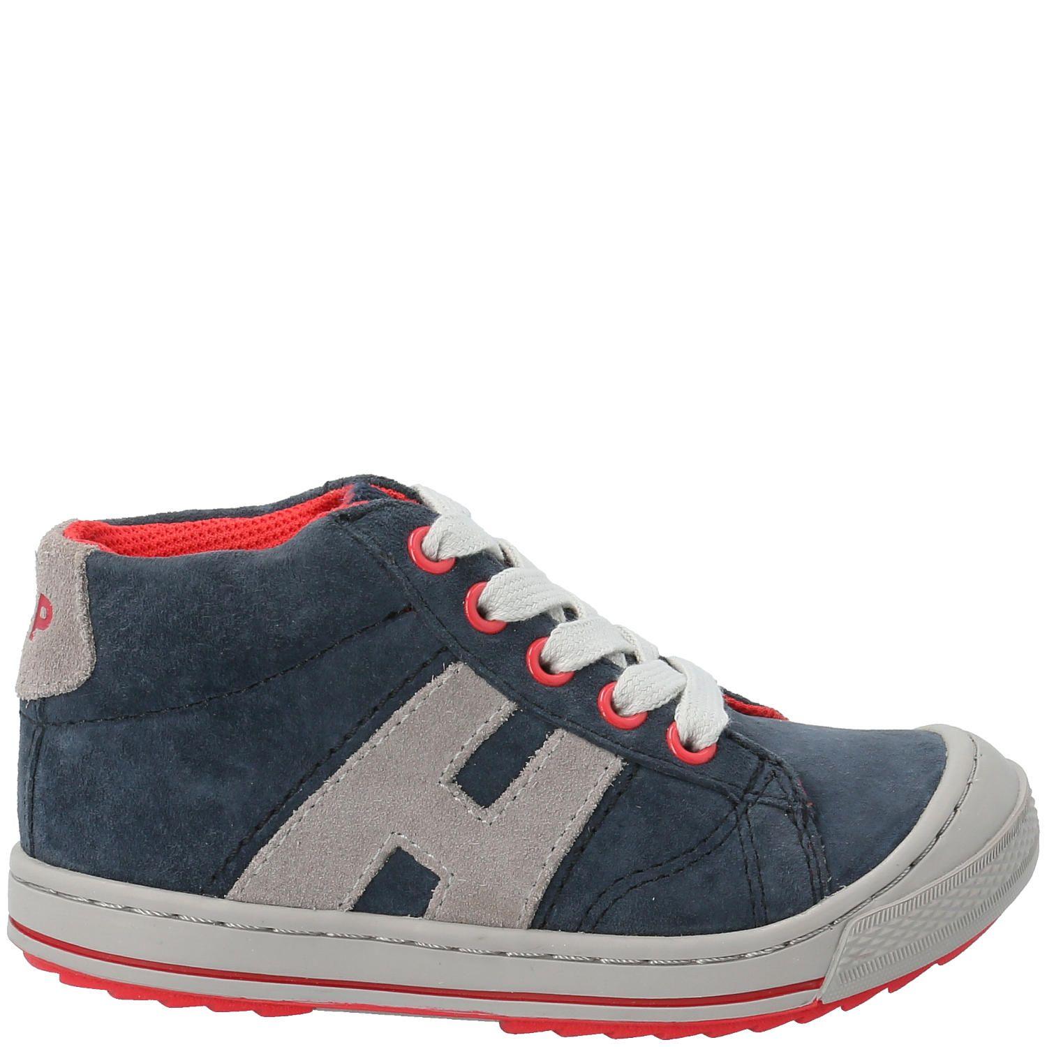 Zapatilla Cuero Niño Hercules Azul (19-25)-1