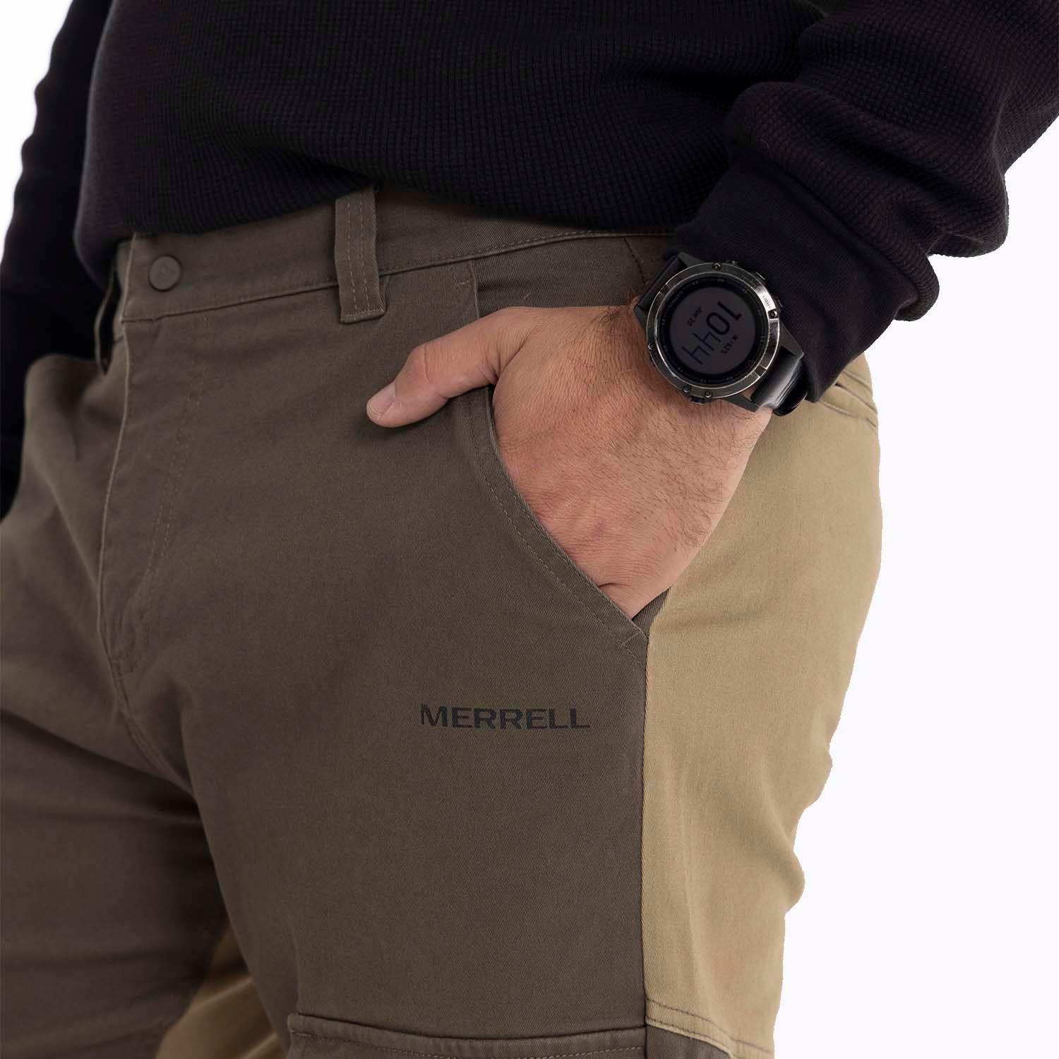 Pantalon Hombre Willamette Café oscuro Merrell-3