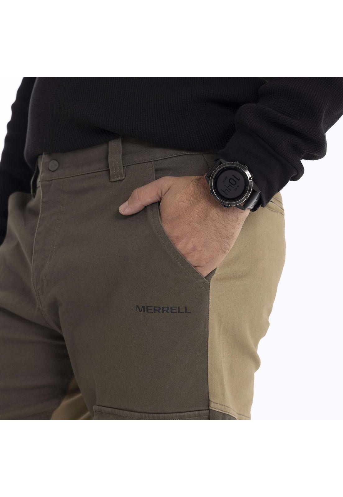 Pantalon Hombre Willamette Café oscuro Merrell-3