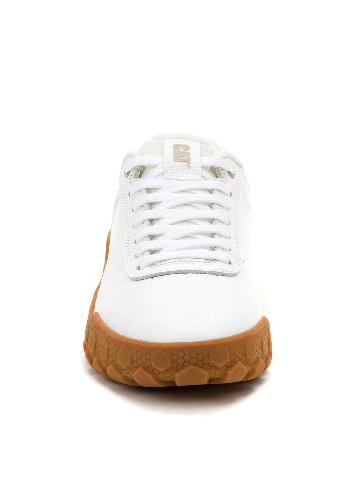 Zapatilla Cuero Mujer Hex Plus Blanco-4