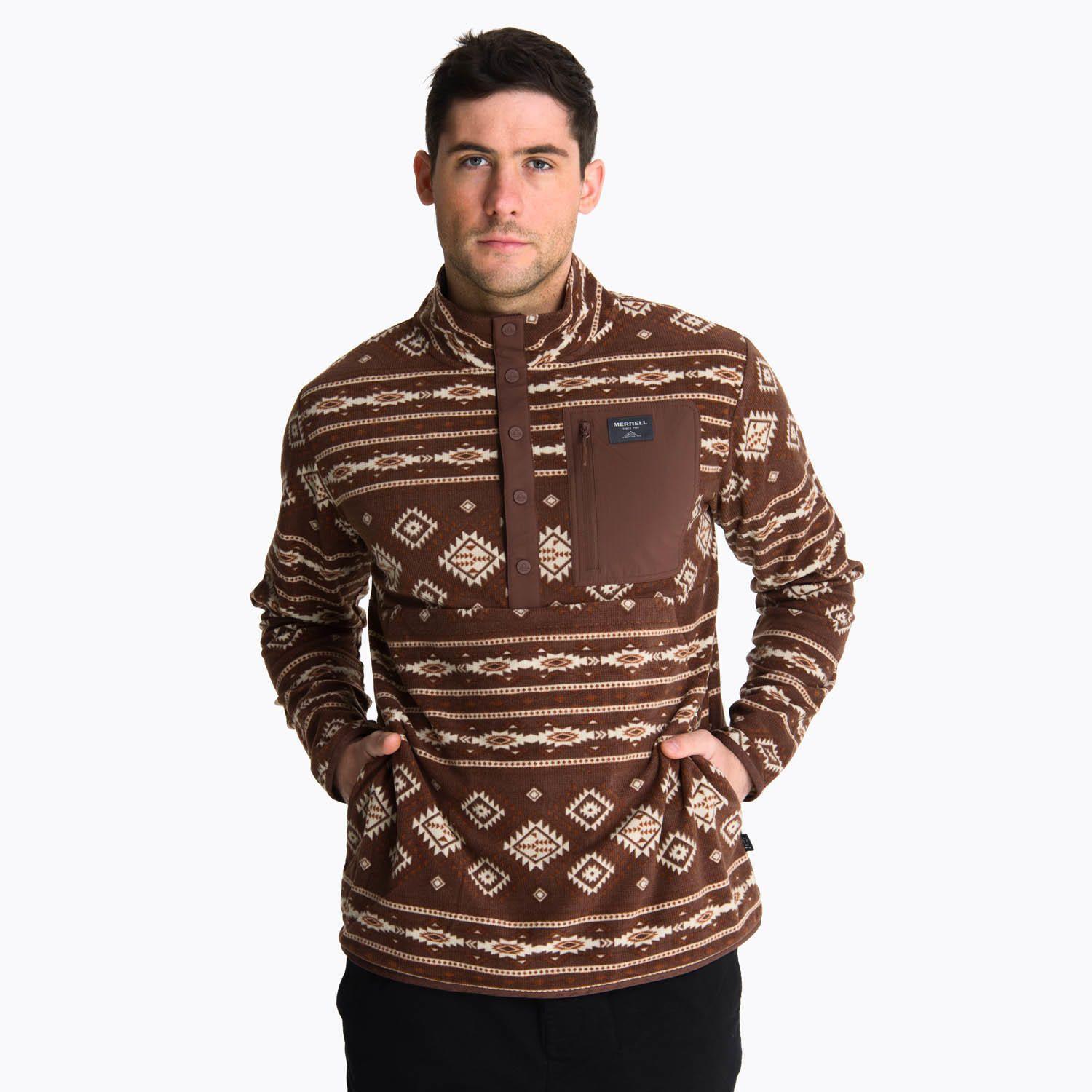 Polar Hombre Microfleece Christ Café -0