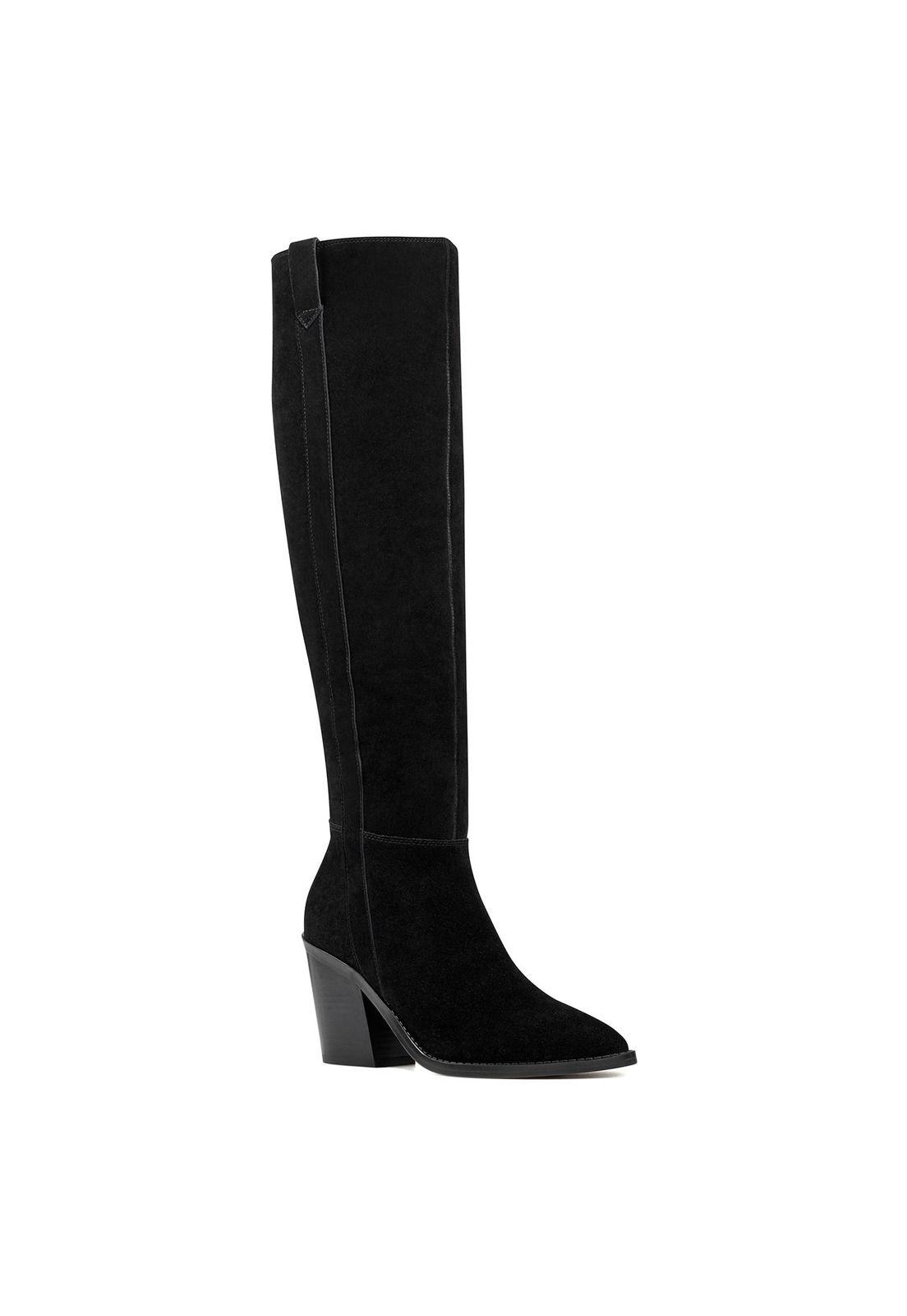 Bota Samia Gamuza Negro-0