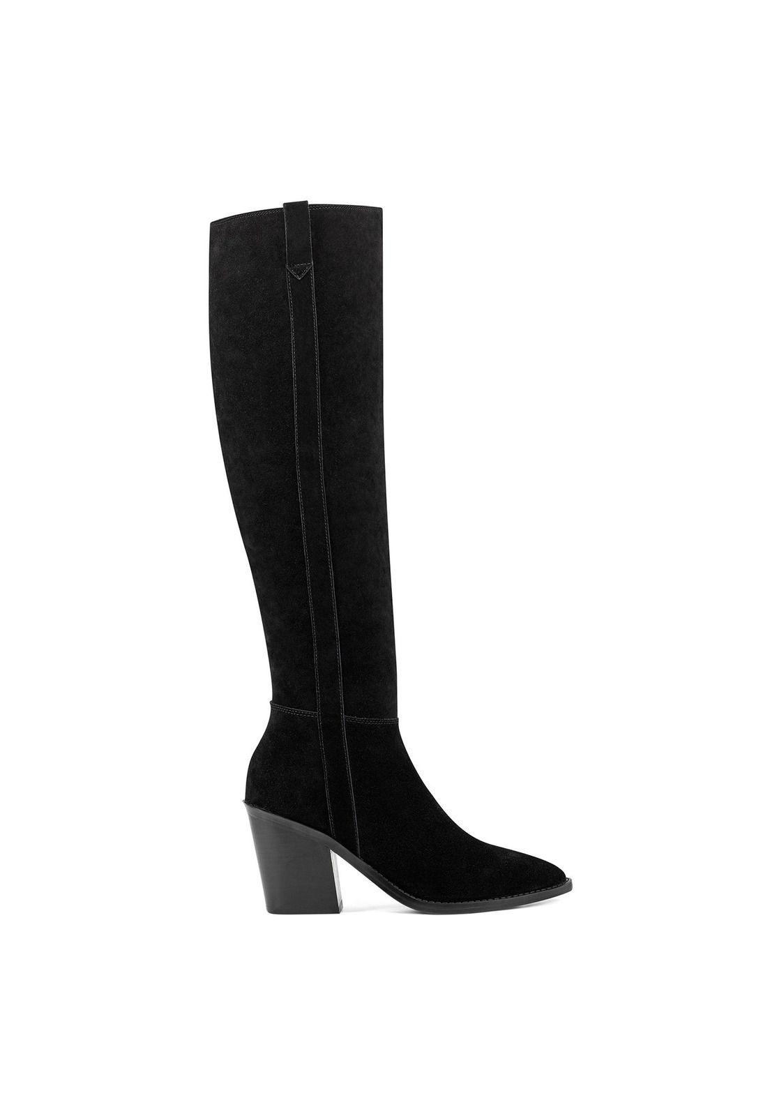 Bota Samia Gamuza Negro-1