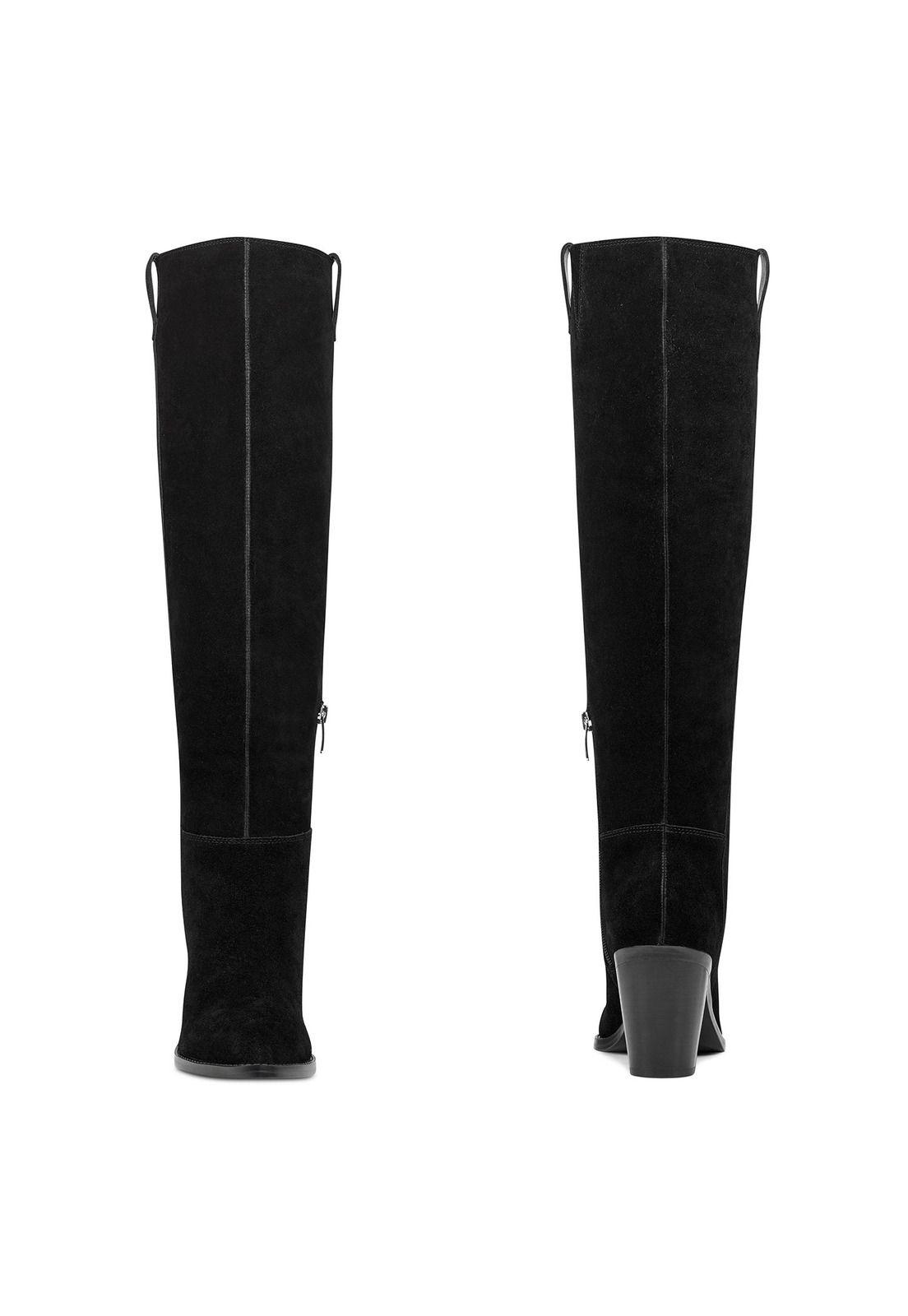 Bota Samia Gamuza Negro-3
