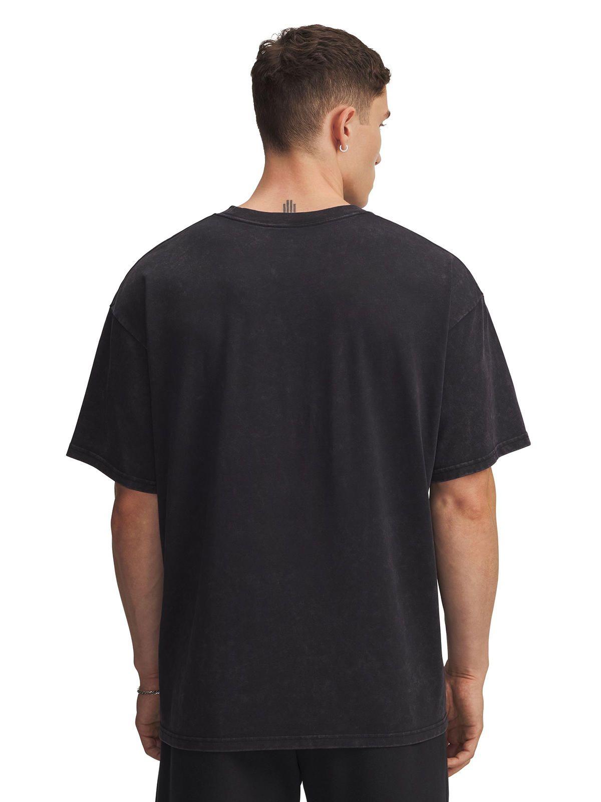 Polera Manga Corta Training para hombre Project Rock negra -1