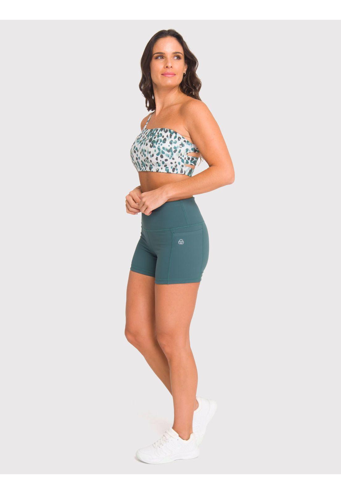 Calza Corta Mujer Enia Verde-1