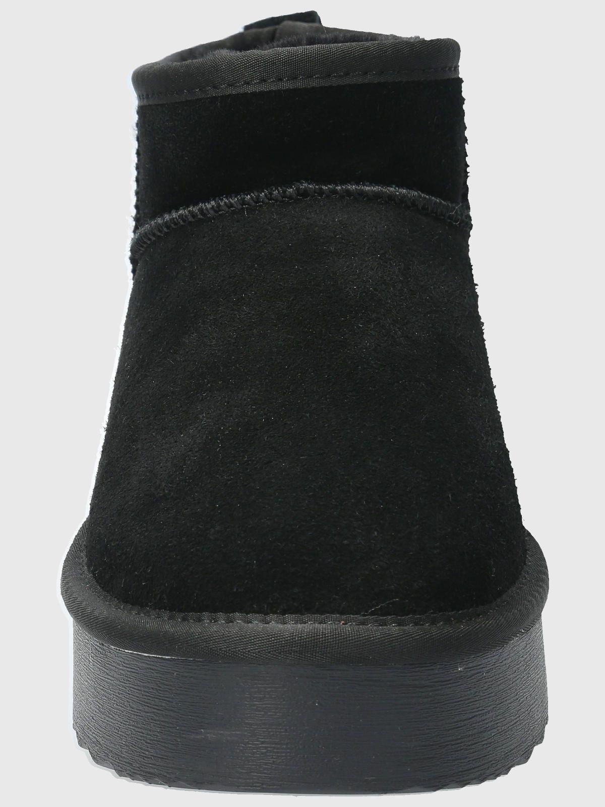 Botin Cuero Mujer Ash Negro-3