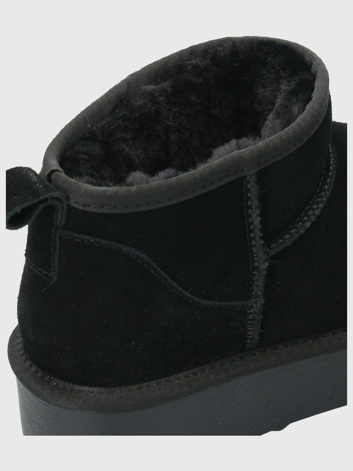 Botin Cuero Mujer Ash Negro-7