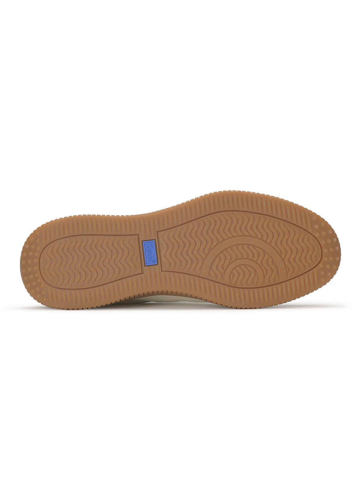 Zapatilla Cuero Mujer Contest Leather Beige-6