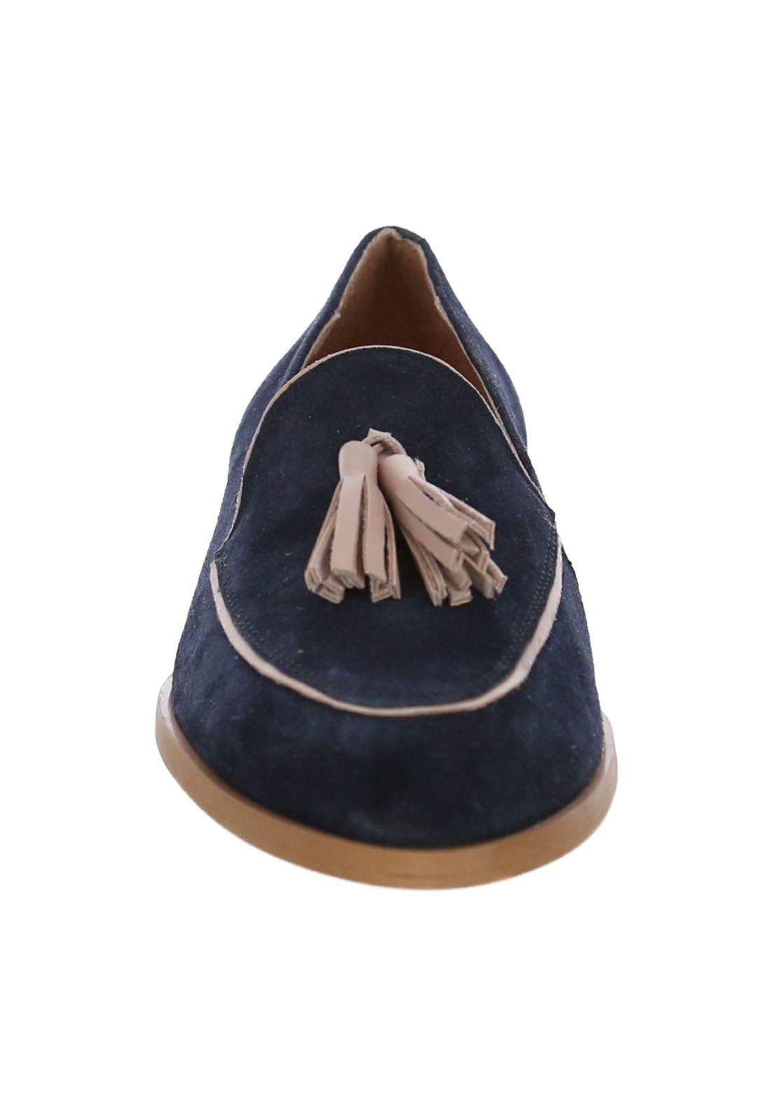 Zapato Cuero Apulia Azul-2