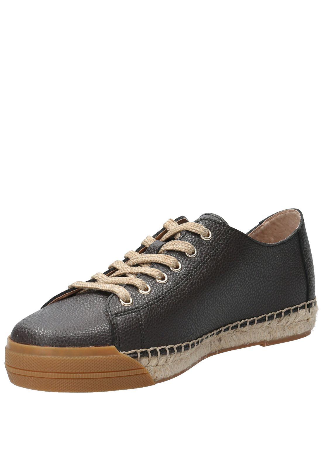 Zapatilla Cuero Mujer Fontaine Gris Oscuro-4