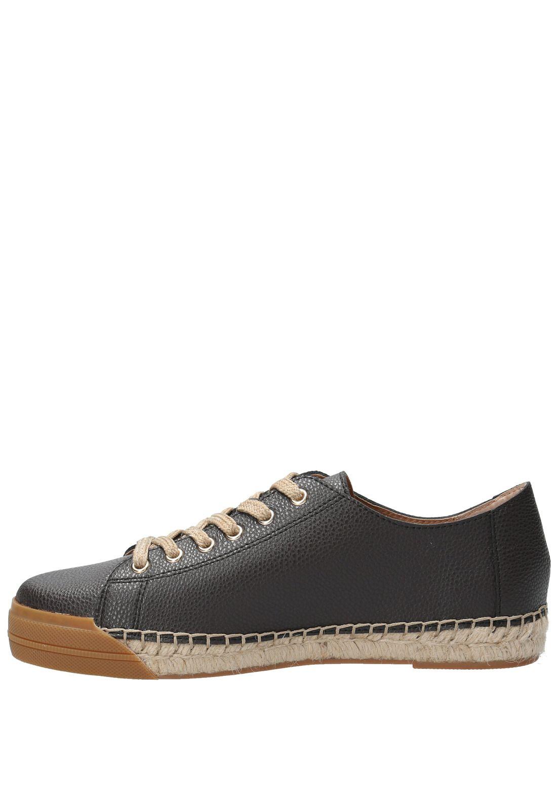 Zapatilla Cuero Mujer Fontaine Gris Oscuro-5