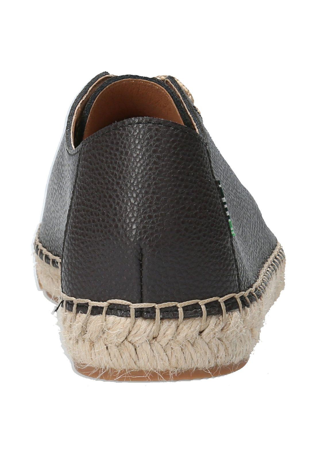 Zapatilla Cuero Mujer Fontaine Gris Oscuro-6