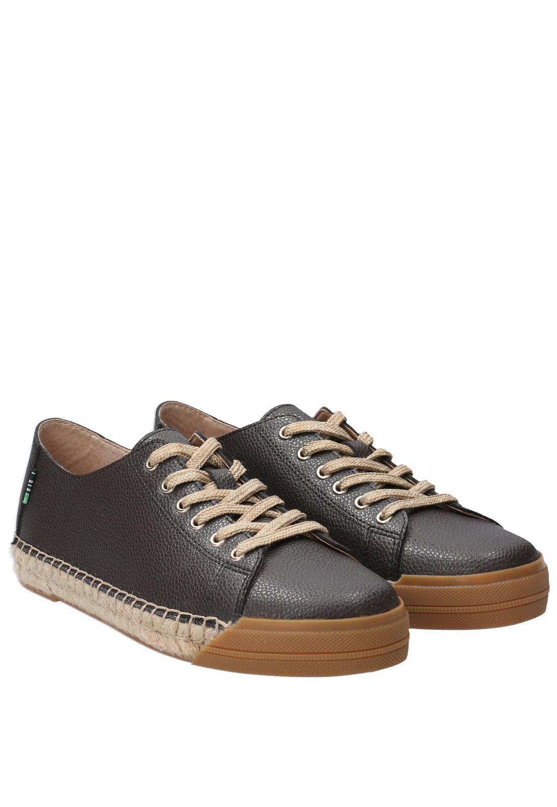 Zapatilla Cuero Mujer Fontaine Gris Oscuro-7