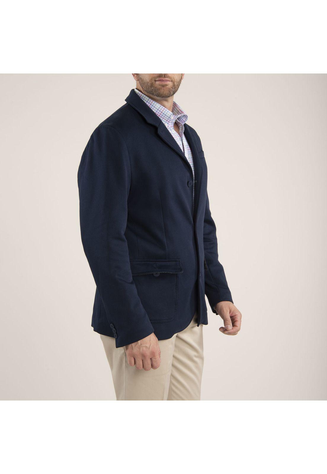 Chaqueta Hombre Fez Azul Petróleo-4