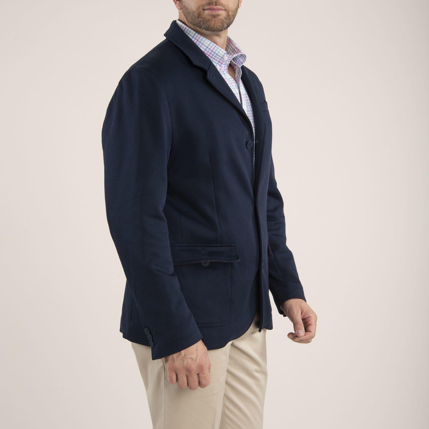 Chaqueta Hombre Fez Azul Petróleo-4