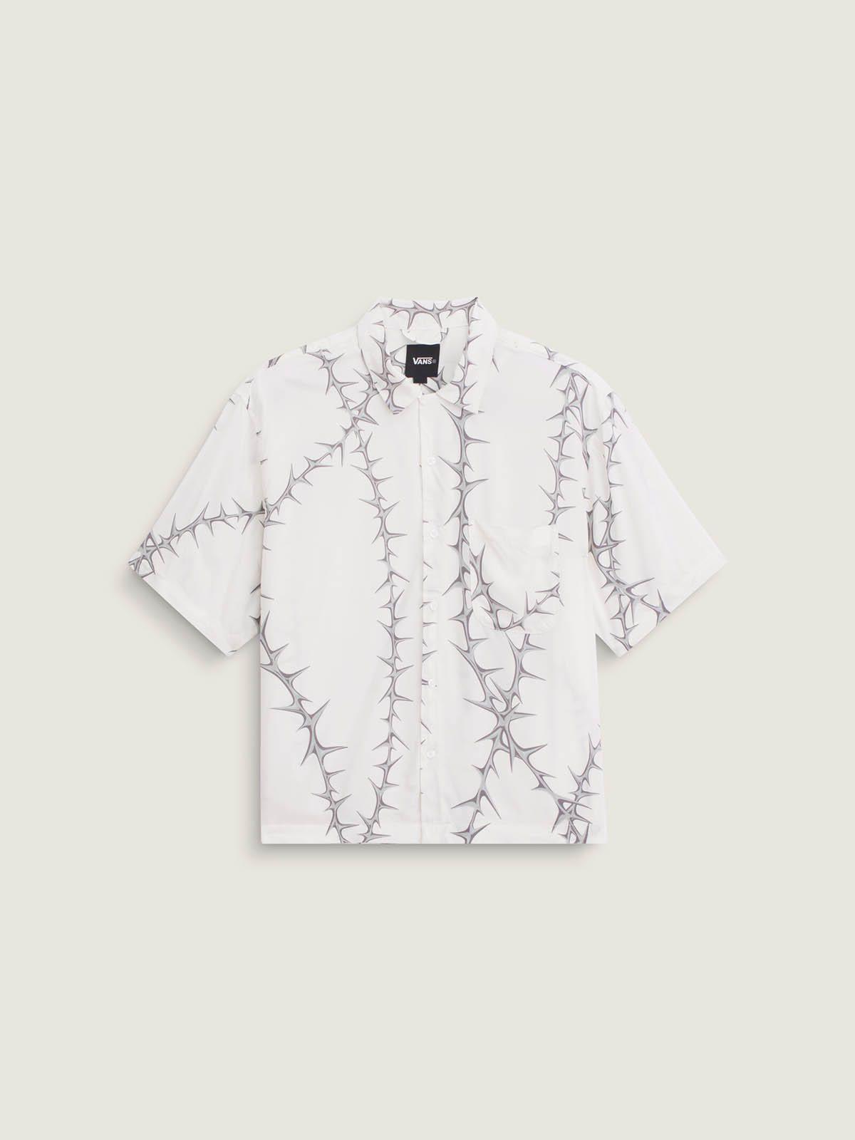 Camisa M/C Hombre Van Doren Printed Ca Blanco-0