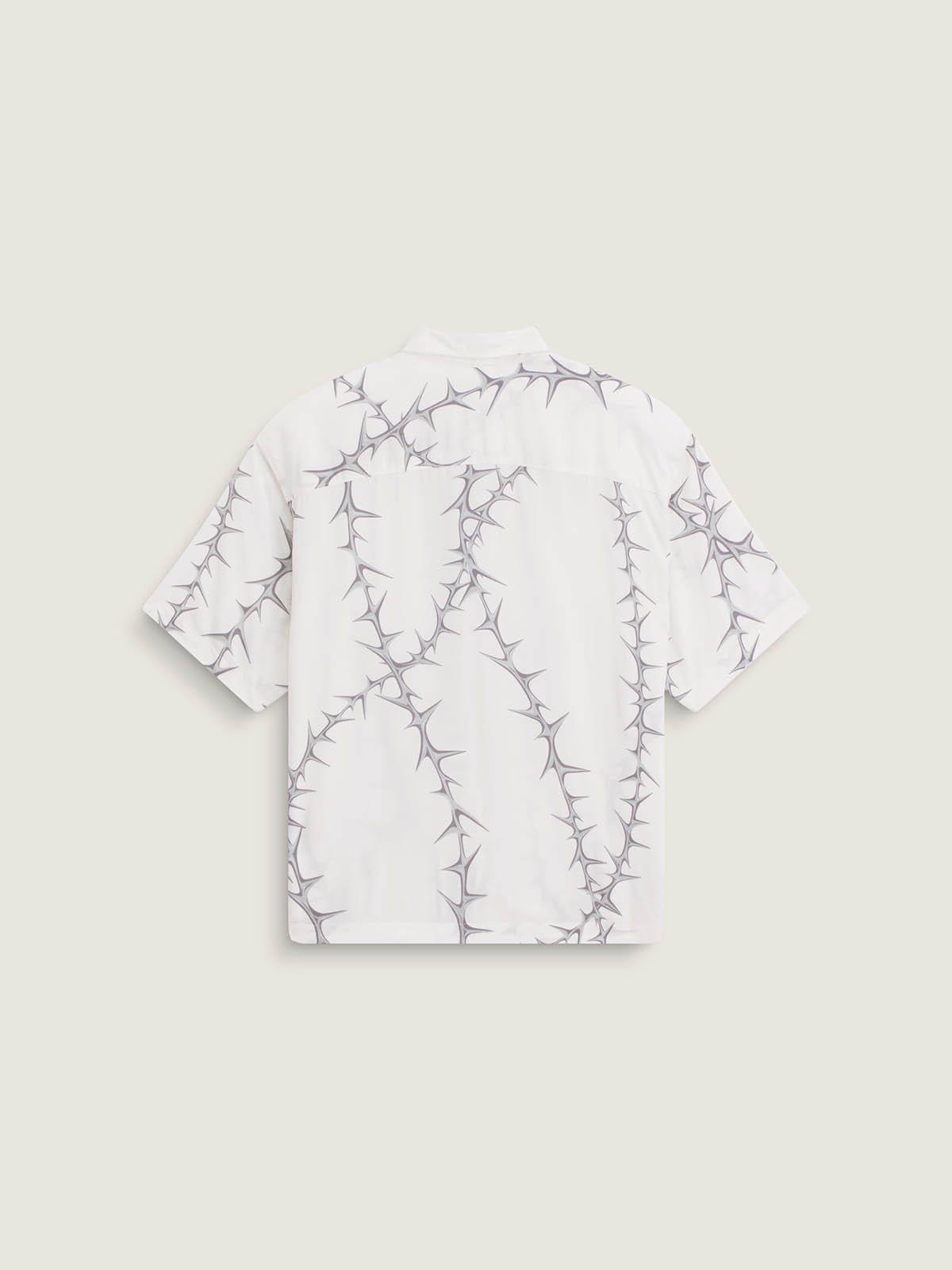Camisa M/C Hombre Van Doren Printed Ca Blanco-1