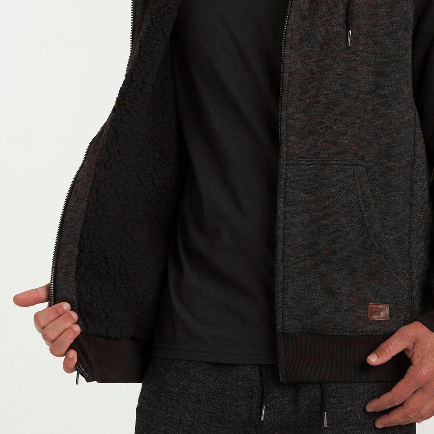 Poleron Hombre Balance Sherpa Negro-2