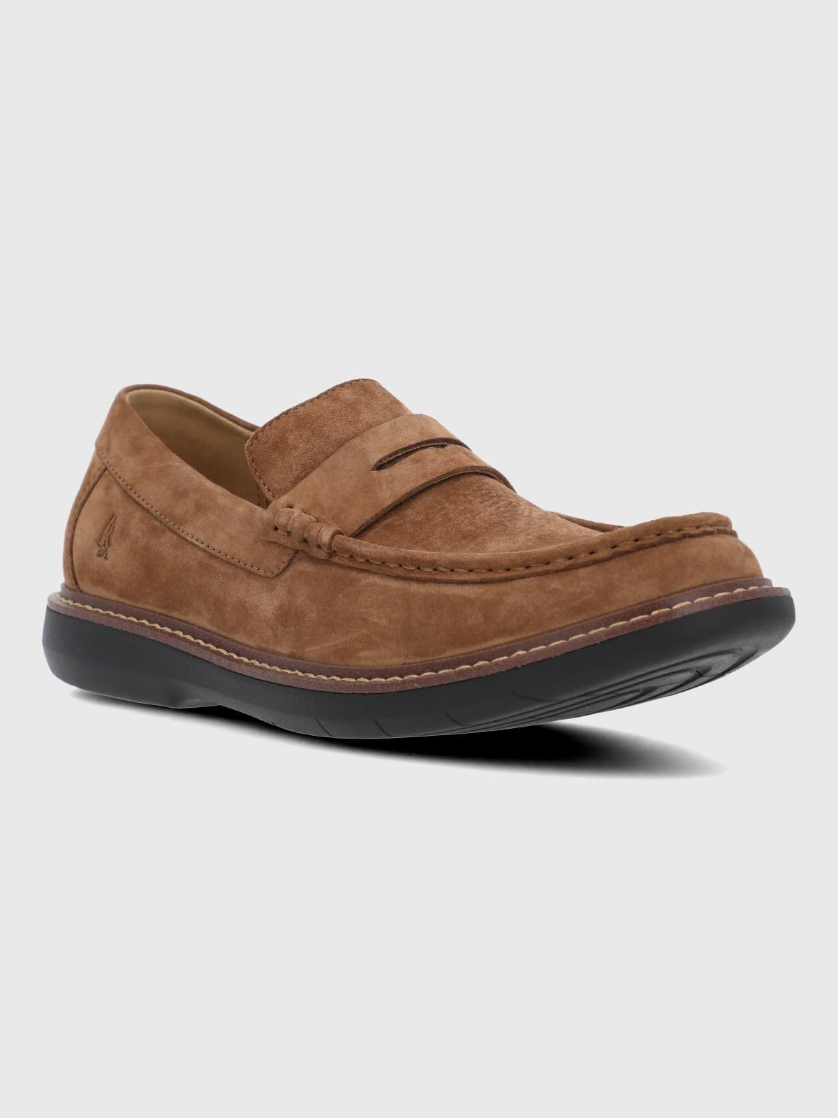Mocasin Cuero Hombre Jorix Café-0