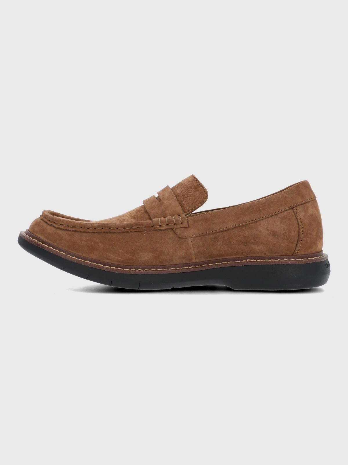 Mocasin Cuero Hombre Jorix Café-4