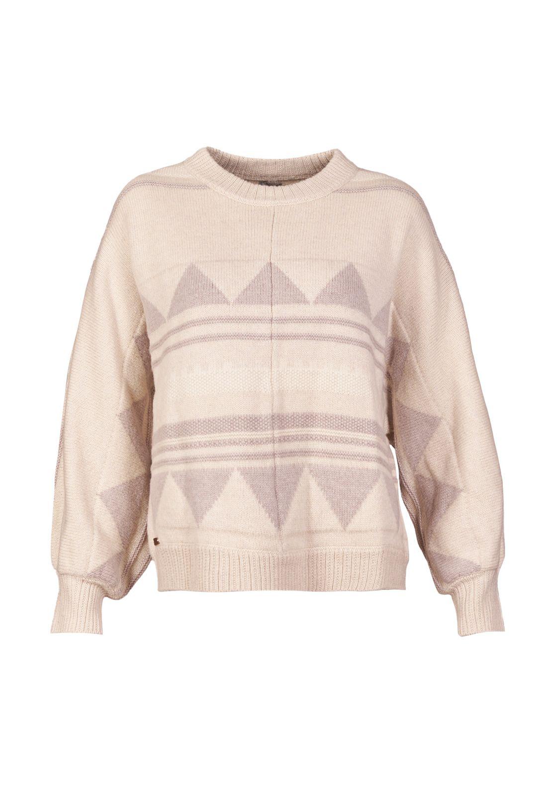 Sweater Lana Mujer Carmin Beige-0