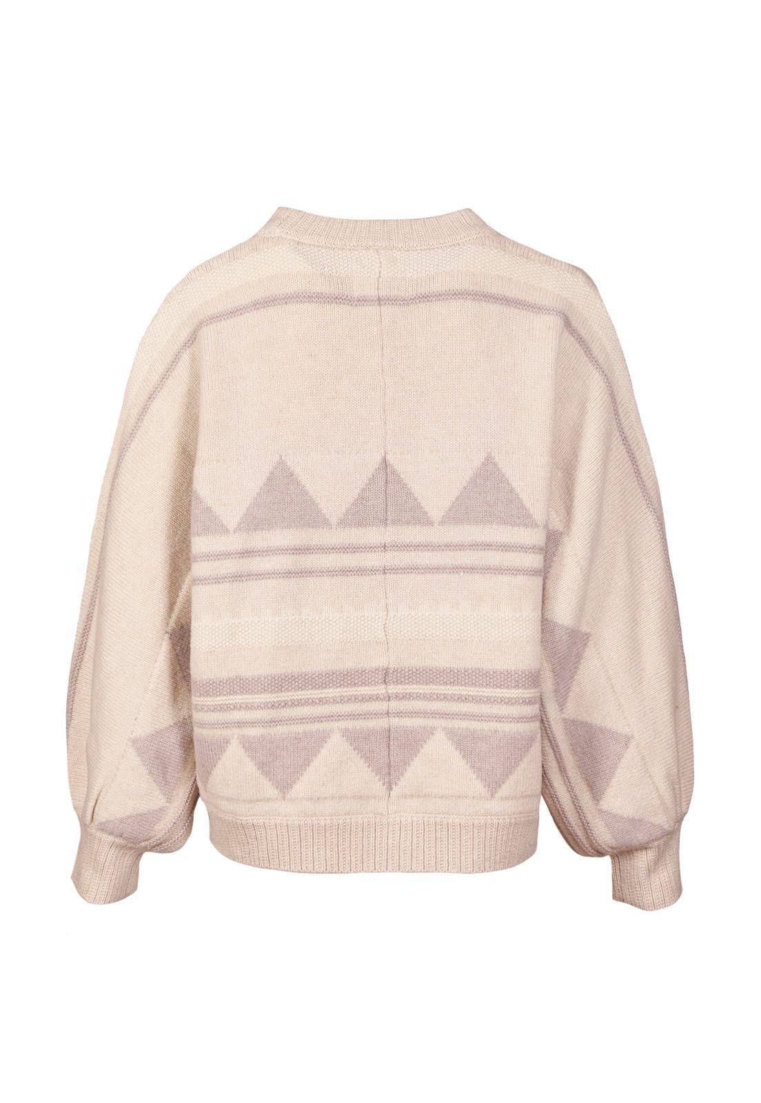 Sweater Lana Mujer Carmin Beige-1