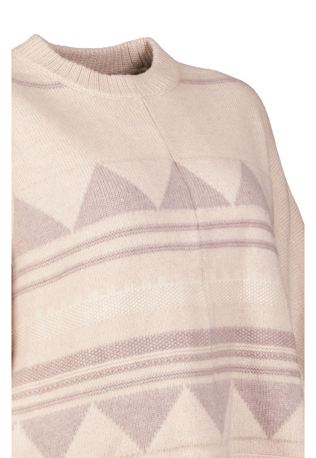 Sweater Lana Mujer Carmin Beige-3